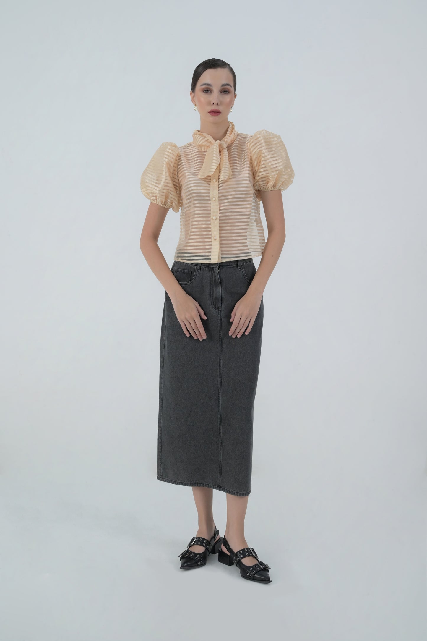 RAF Dallas Skirt (Acid Gray)