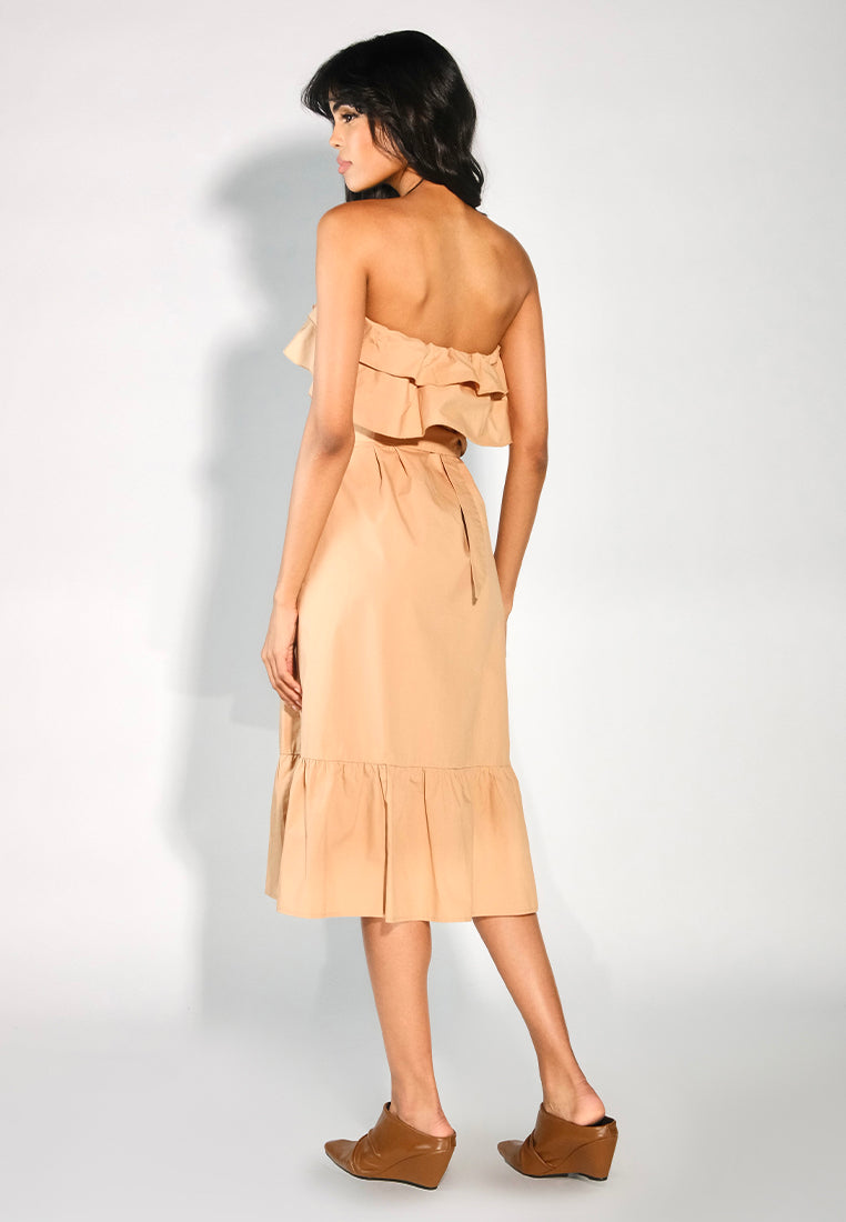 RAF Delia Dress W/ Belt Top (Mousse)
