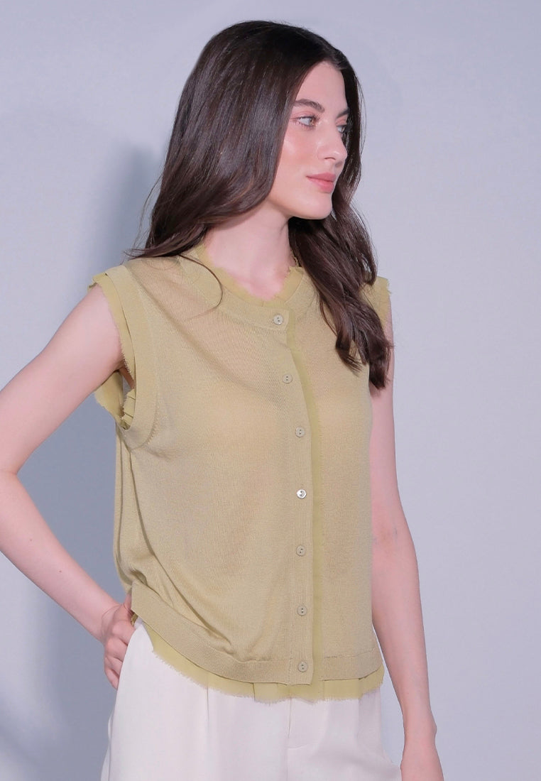 RAF Divva Sleeveless Top (Lime)