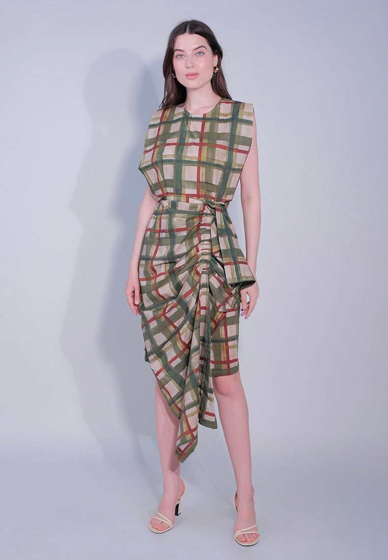 RAF Donea Sleeveless Dress (Green)