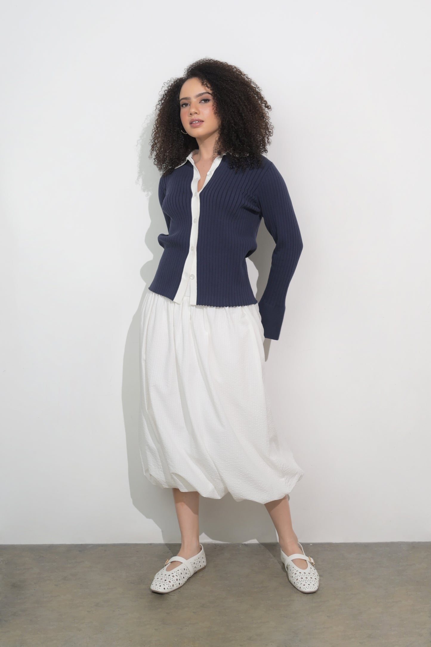 RAF Fayette Long Sleeve Top (Midnight Navy)