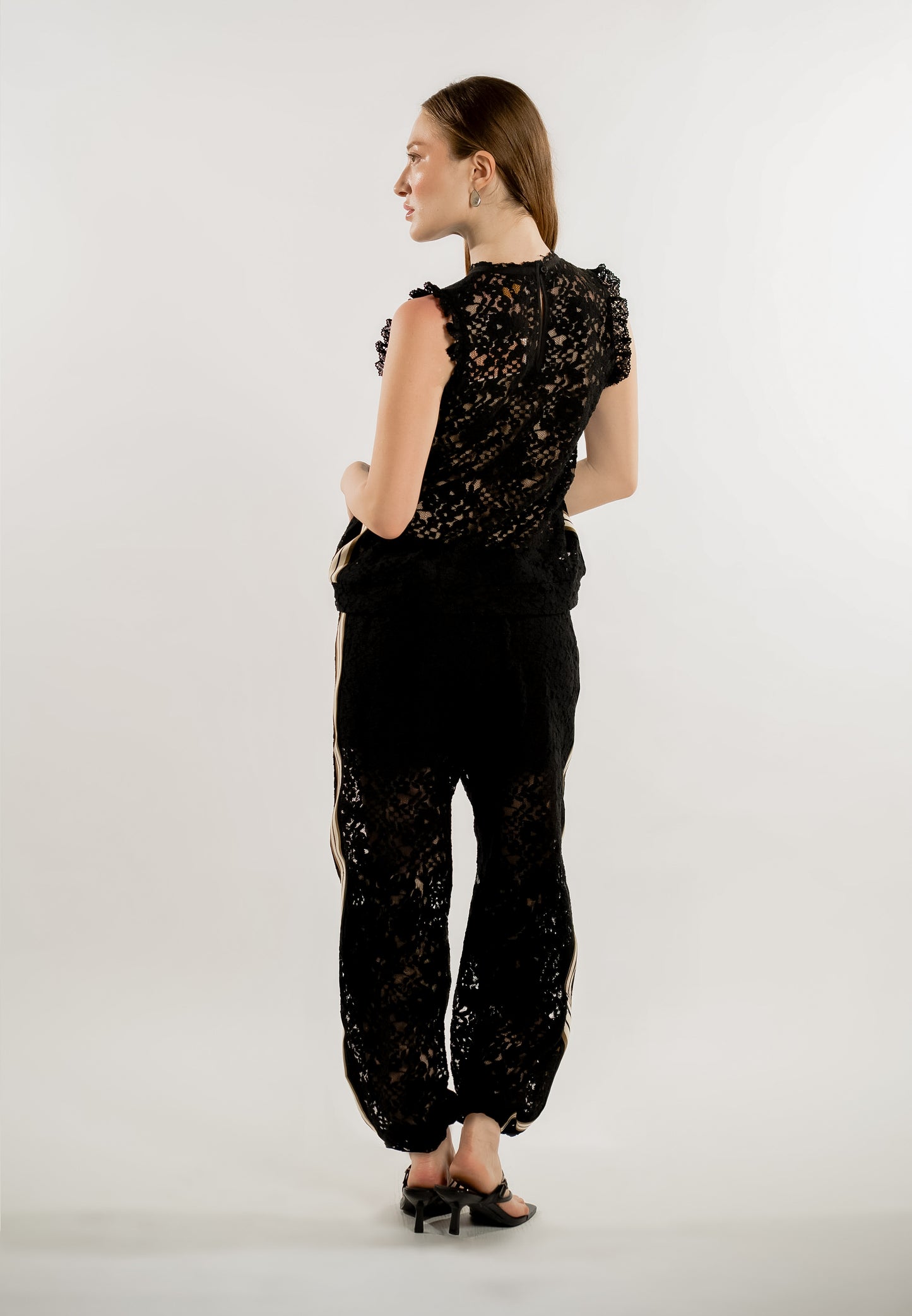 RAF Lace Pants (Black)