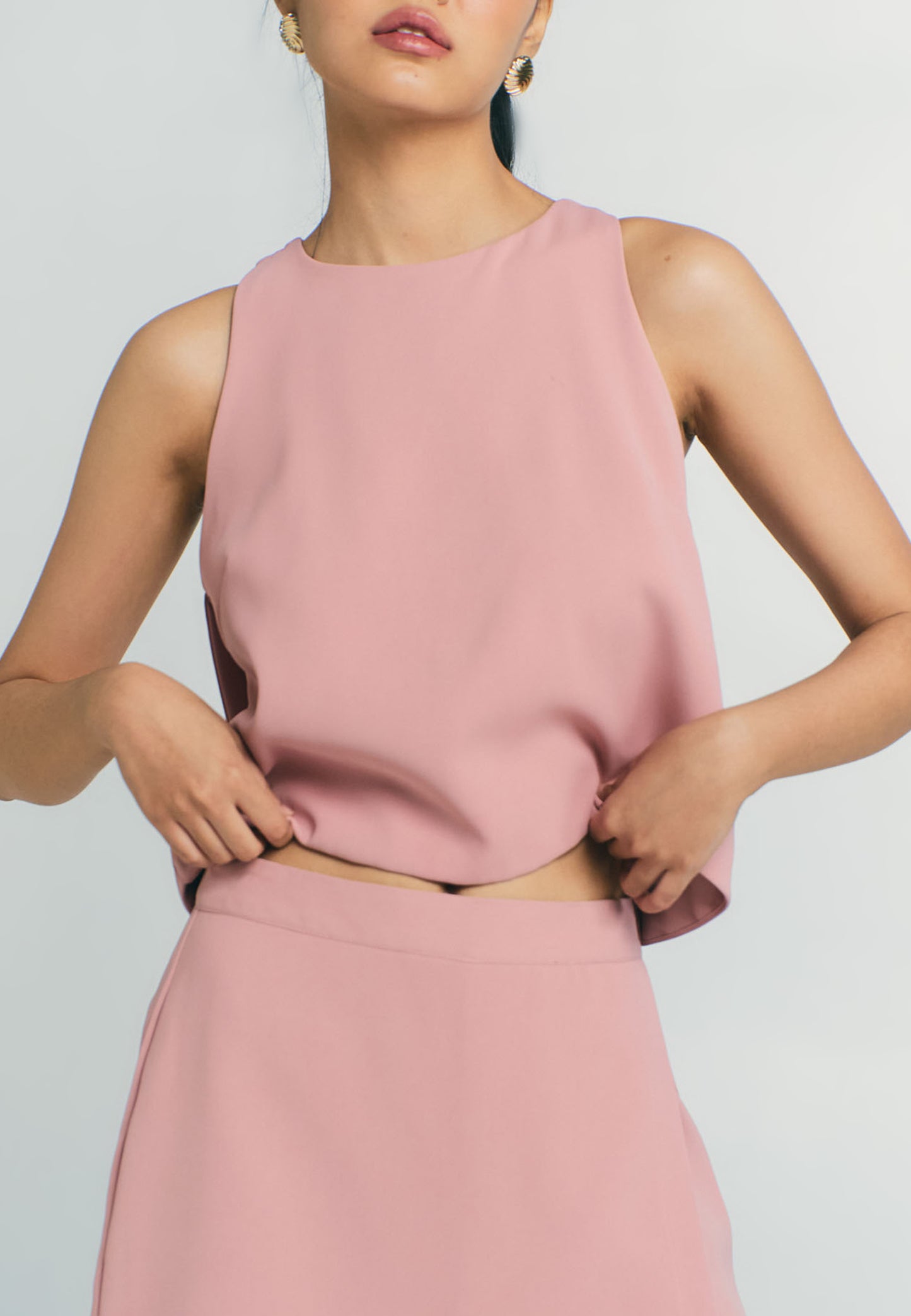 RAF Quarry Sleeveless Top (Pink)