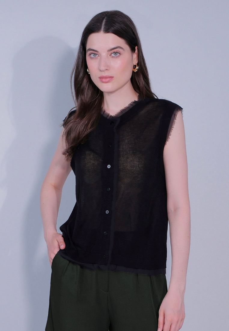 RAF Divva Sleeveless Top (Black)