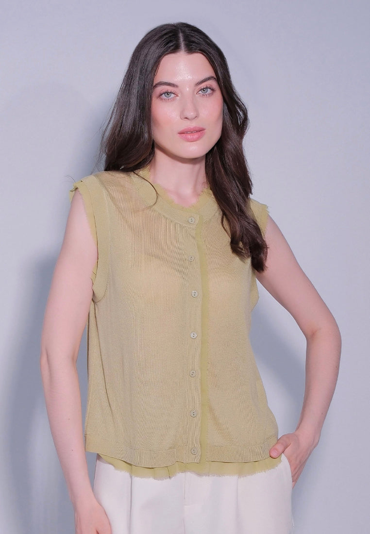 RAF Divva Sleeveless Top (Lime)