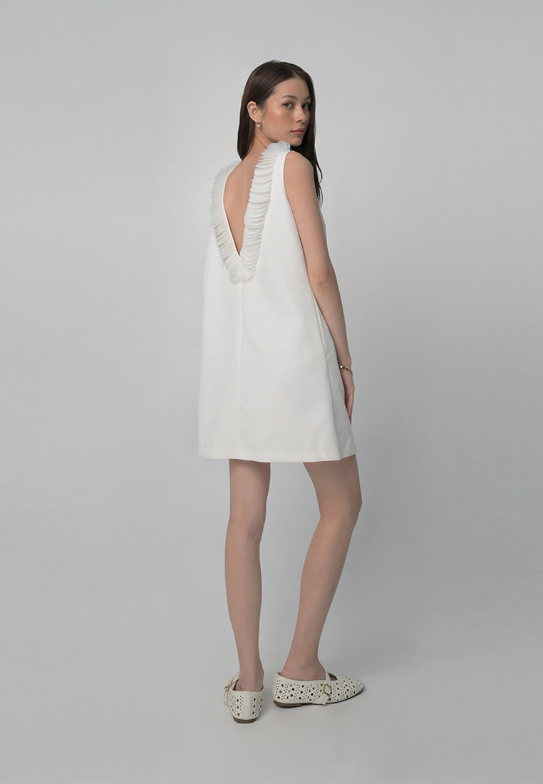 RAF Arles Sleeveless Dress (Off-white)
