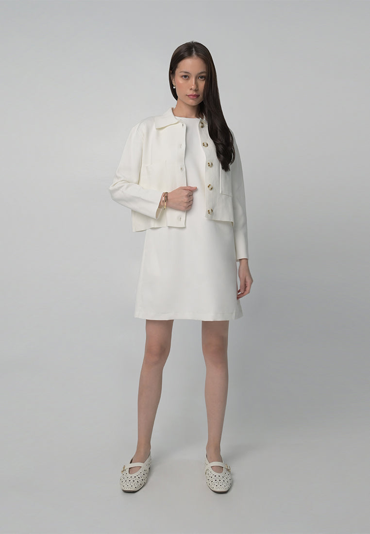 RAF Arles Sleeveless Dress (Off-white)