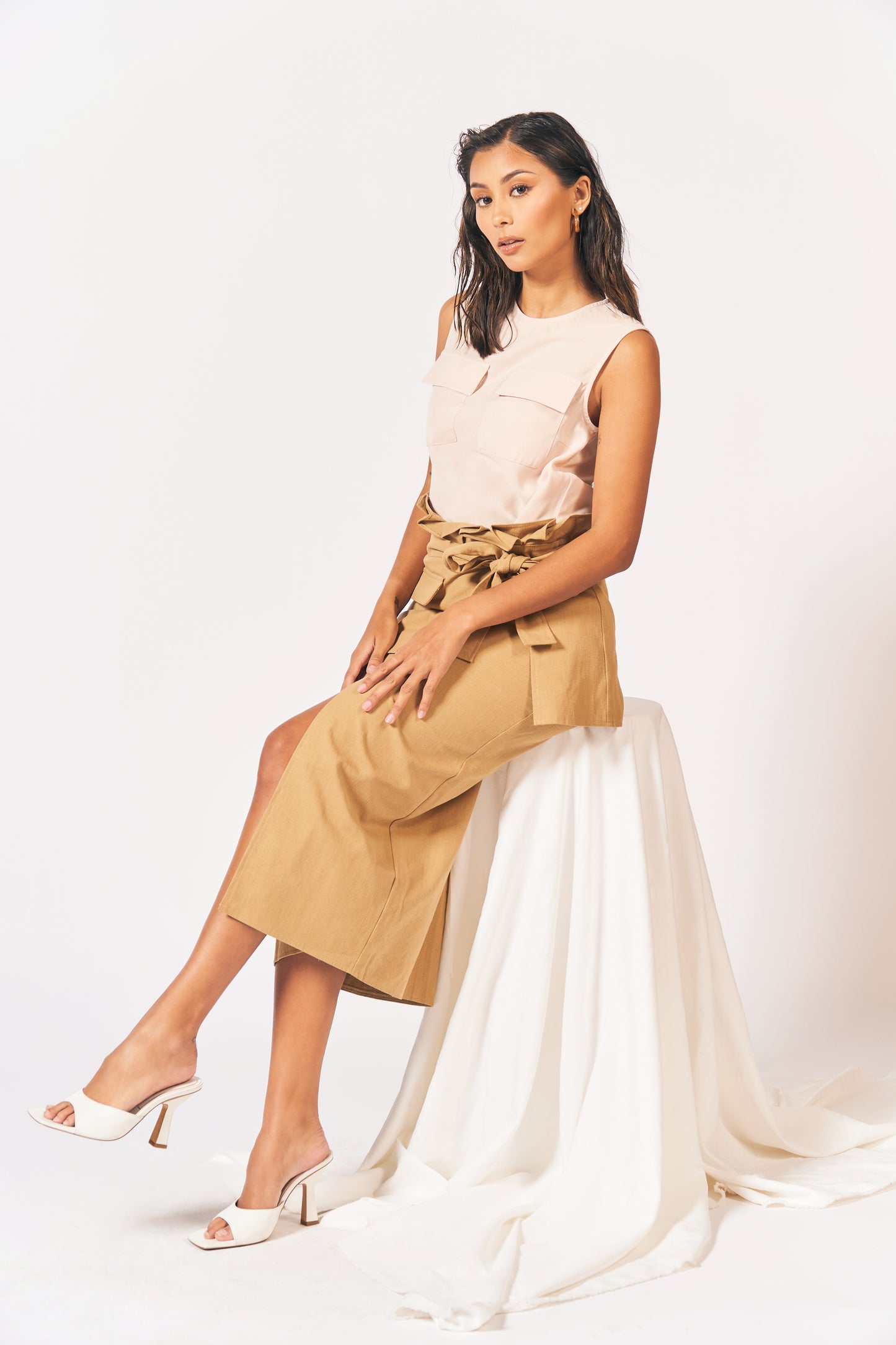 RAF Cajun Sleeveless Top (Blush)