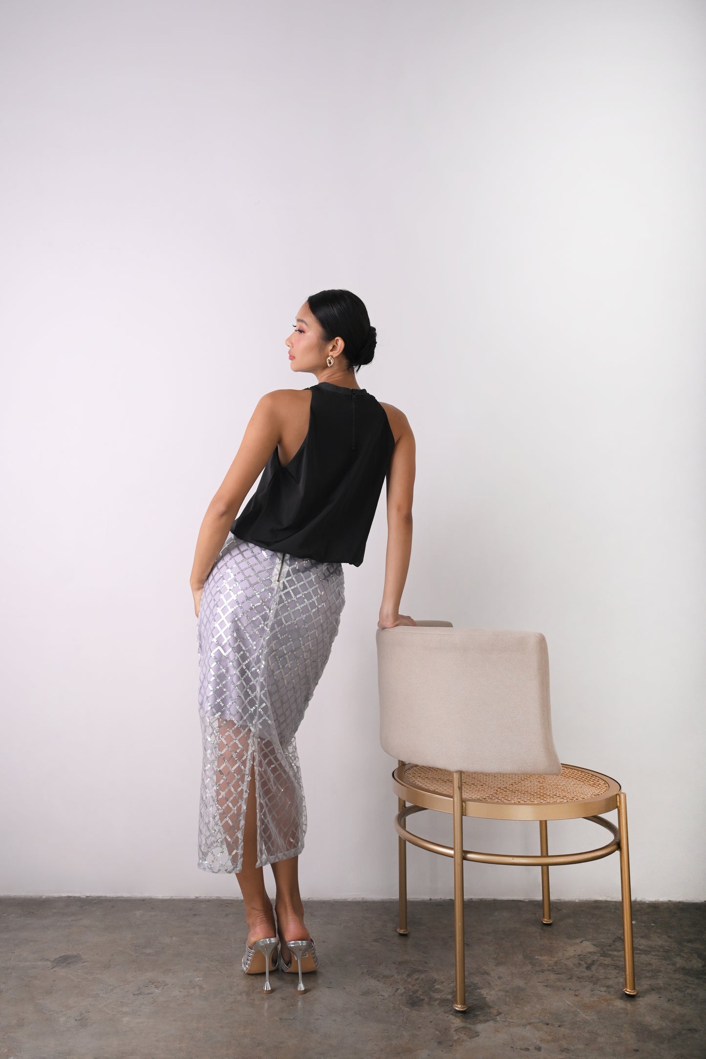 RAF Houston Skirt (Silver)