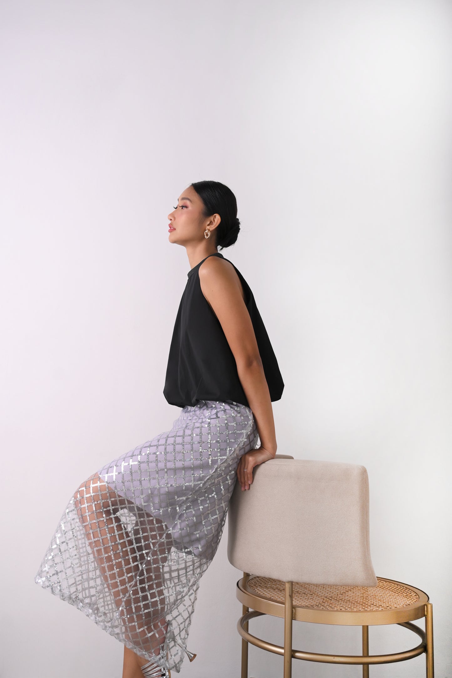 RAF Houston Skirt (Silver)