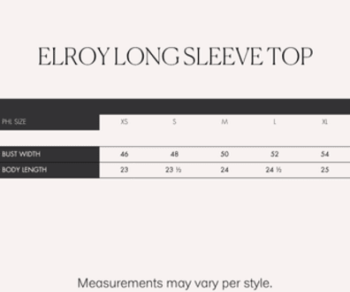 RAF Elroy Long Sleeve Top (Blush)