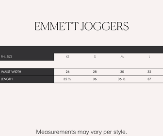 RAF Emmett Joggers (Blush)