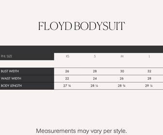 RAF Floyd Short Sleeve Bodysuit Top (White)