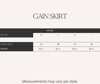 RAF Gain Skirt (Offwhite)