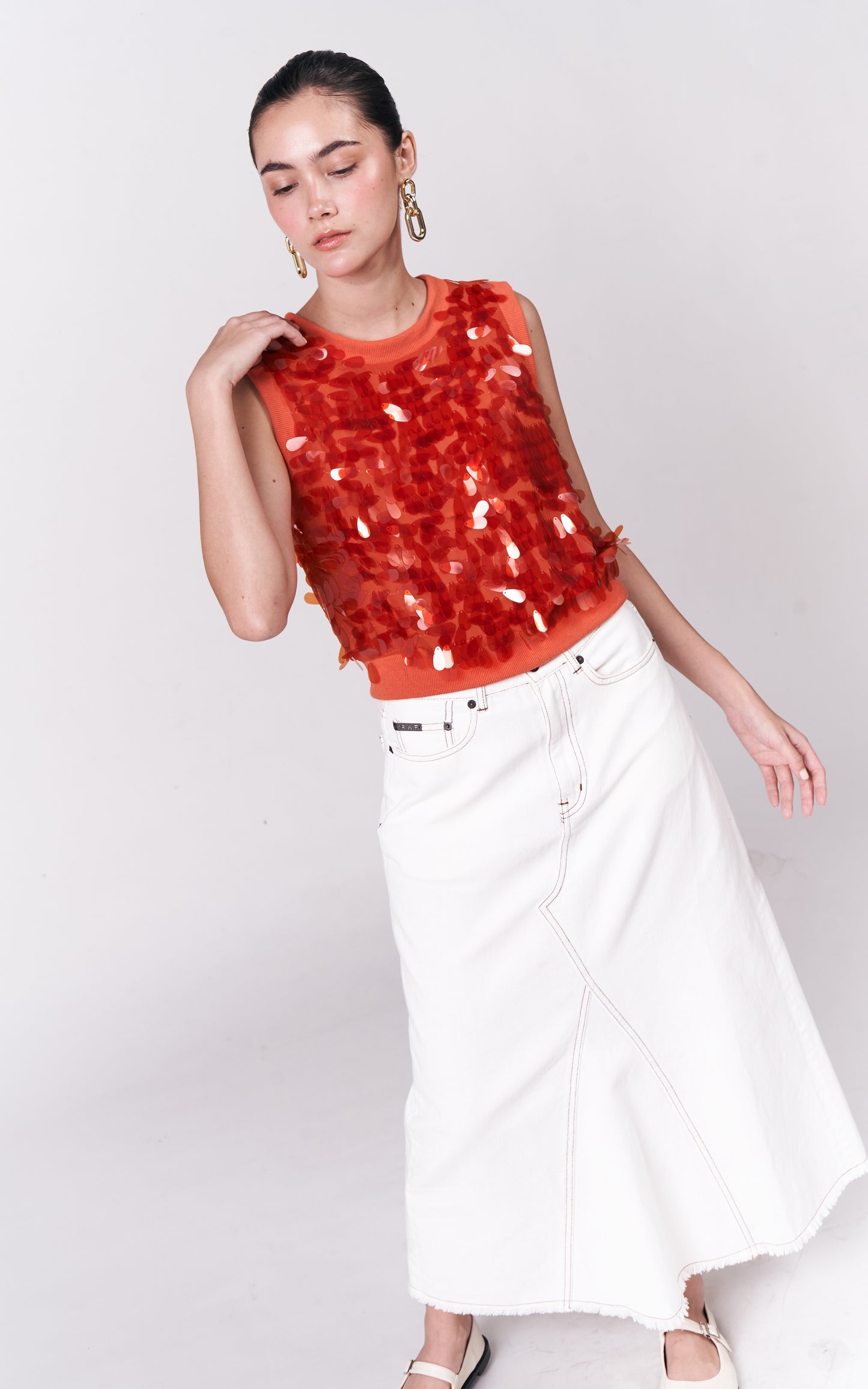 RAF Genoa Skirt (Off-white)