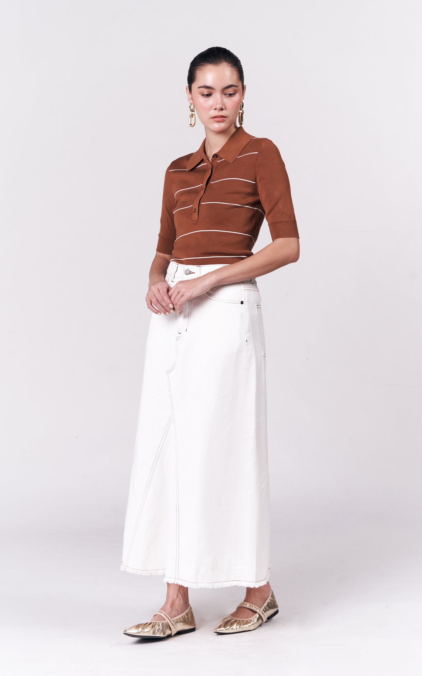 RAF Genoa Skirt (Off-white)