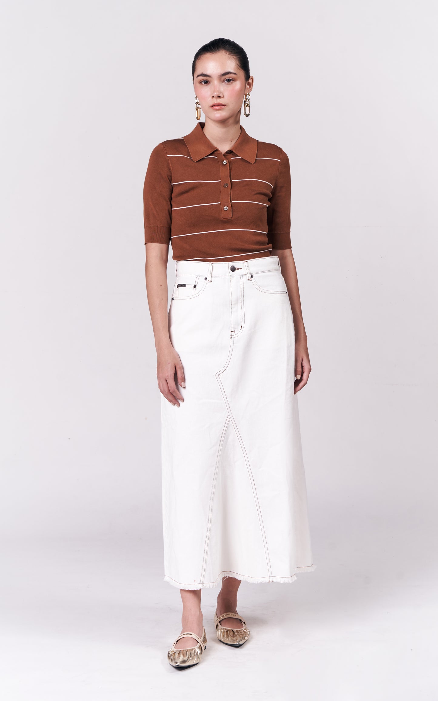 RAF Genoa Skirt (Off-white)