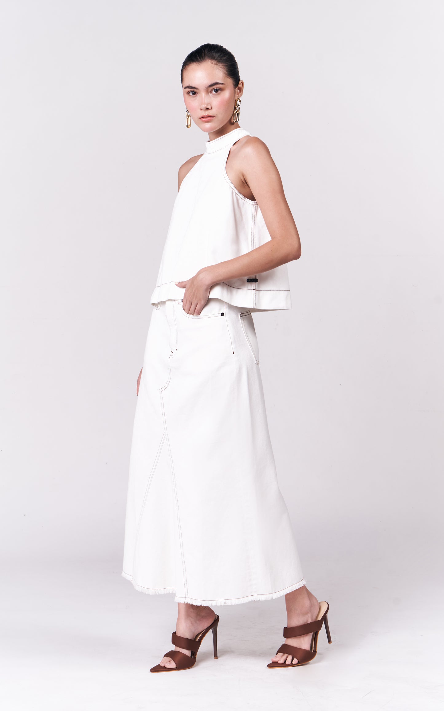 RAF Genoa Skirt (Off-white)