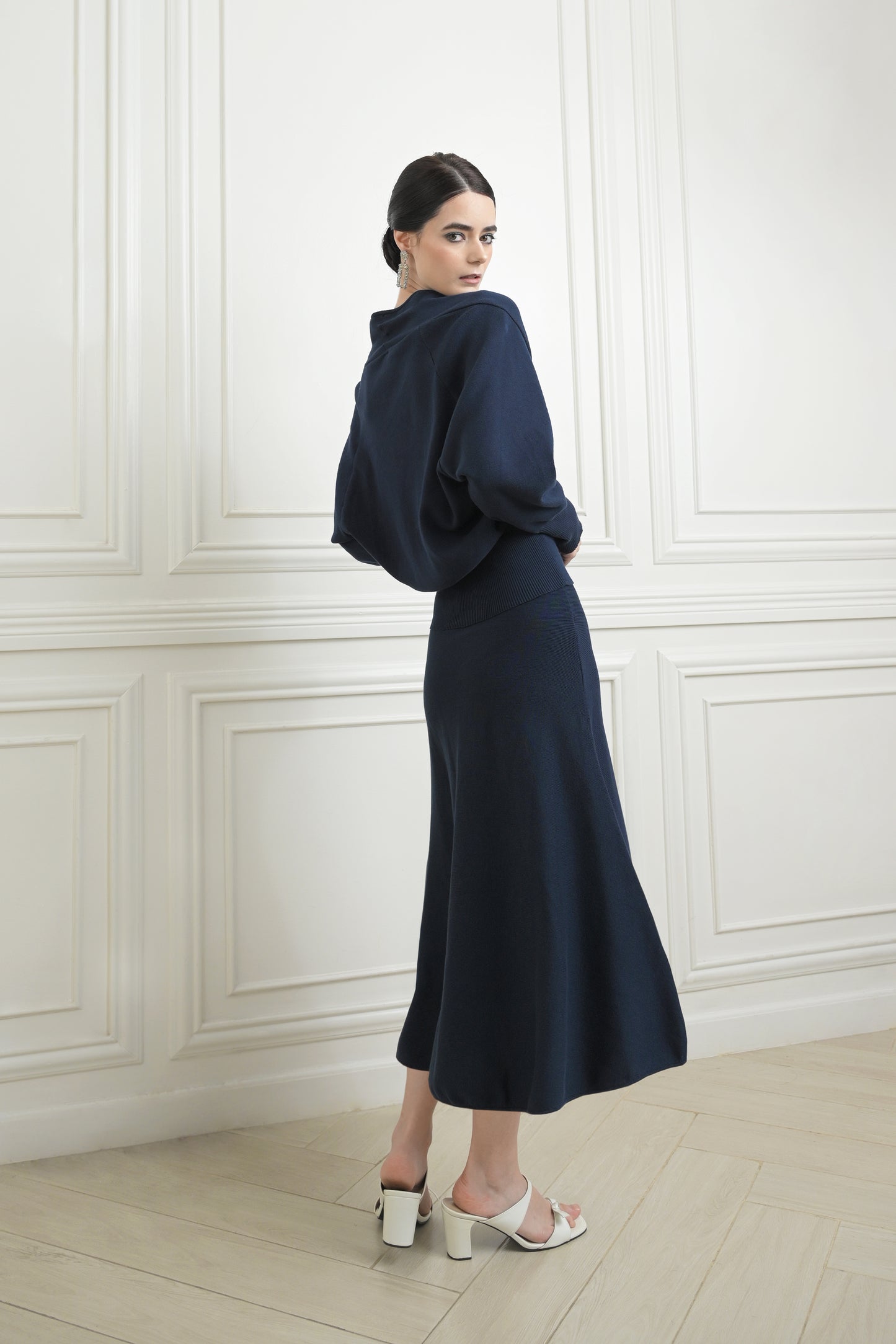 RAF Havana Skirt (Midnight Navy)