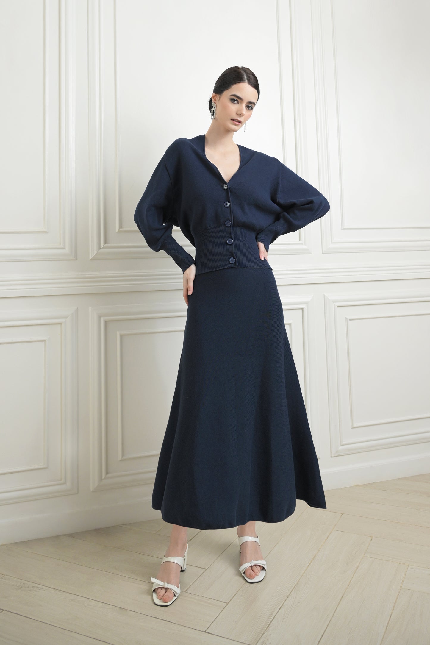 RAF Havana Skirt (Midnight Navy)