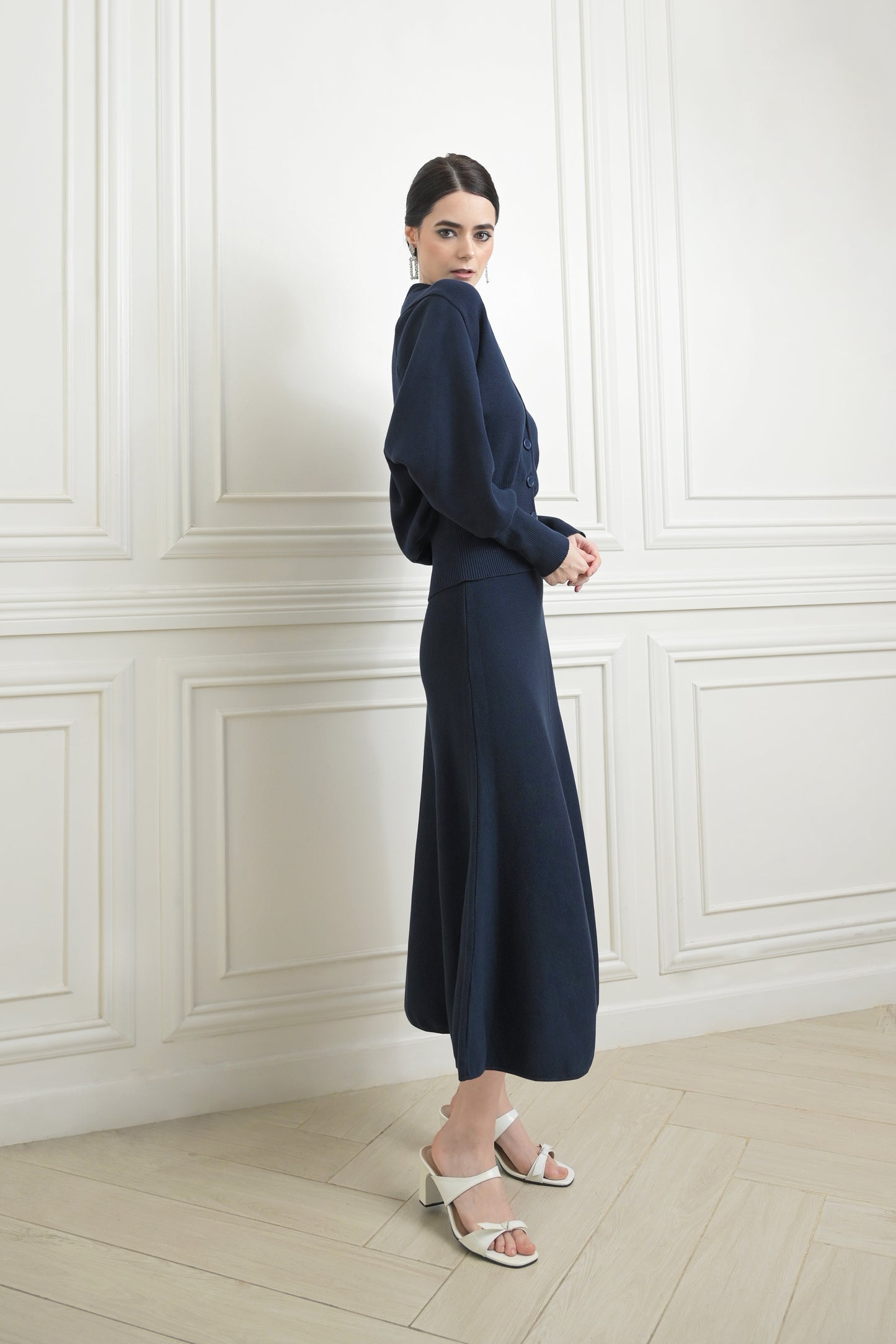 RAF Havana Skirt (Midnight Navy)