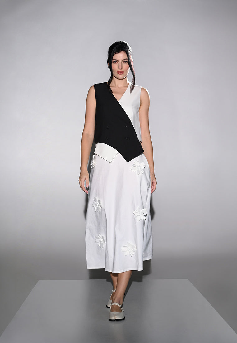 RAF Heze Sleeveless Top (Off-white)