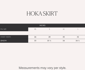 RAF Hoka Skirt (Black)