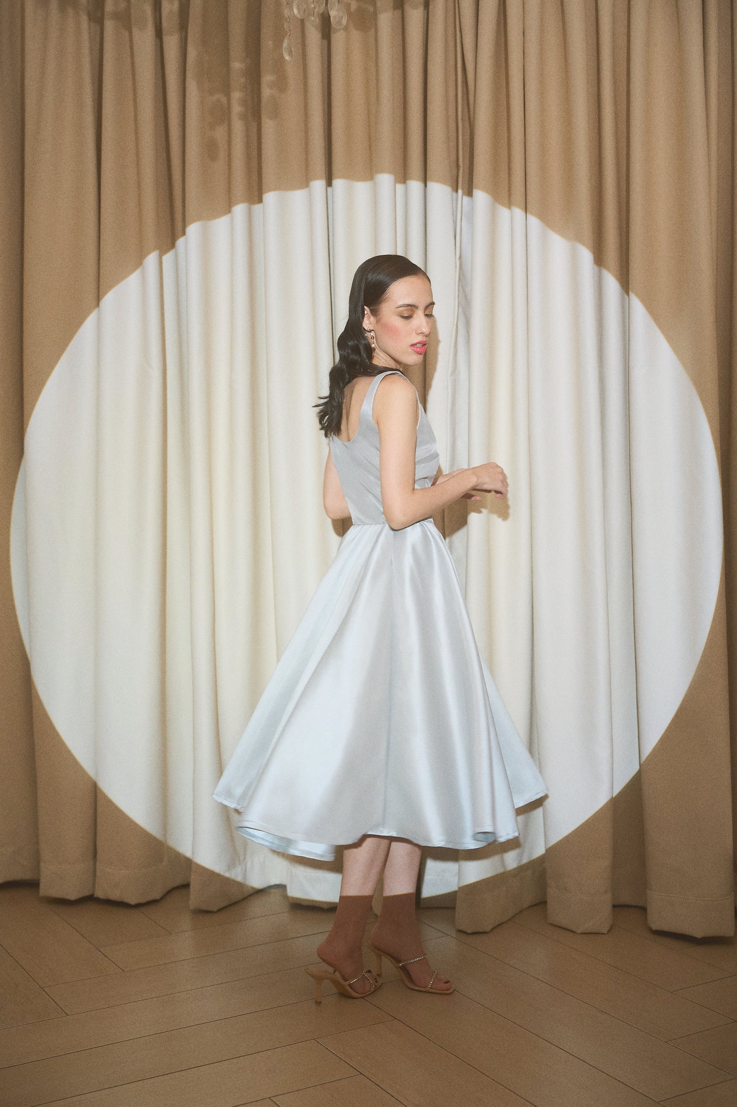 RAF Edit 2023 Blanch Sleeveless Dress (Silver)