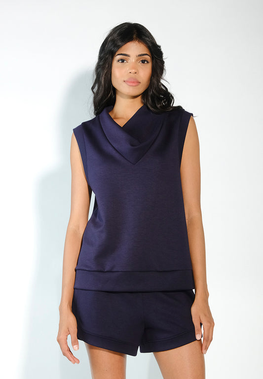 RAF Ezra Sleeveless Top (Navy)