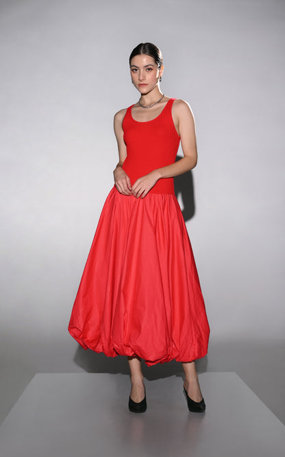 RAF Hamburg Sleeveless Dress (Red)