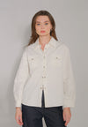 RAF Boden Long Sleeve Top (White)