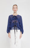 RAF X Martin Bautista Boscono Long Sleeve Top (Navy Blue)