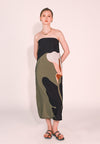 RAF Clover Tube Dress (Printed Olive)