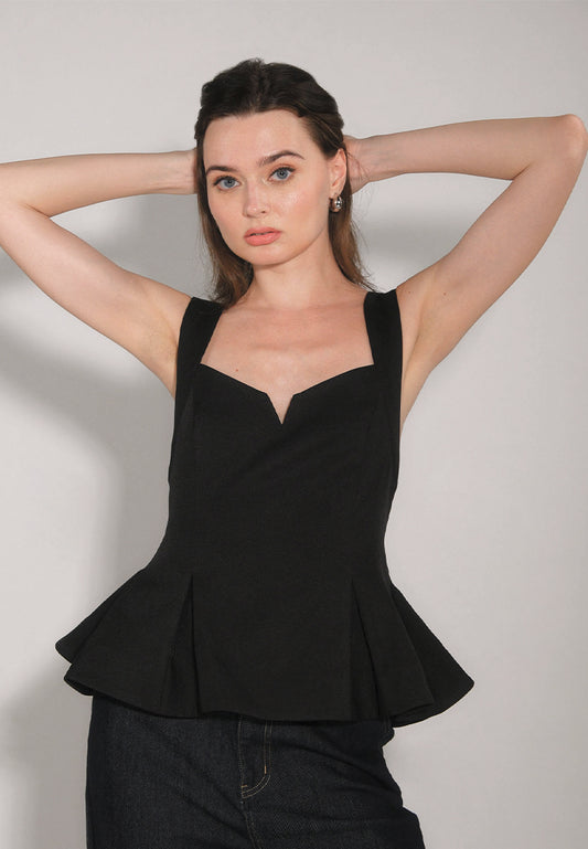 RAF Dabby Sleeveless Top (Black)