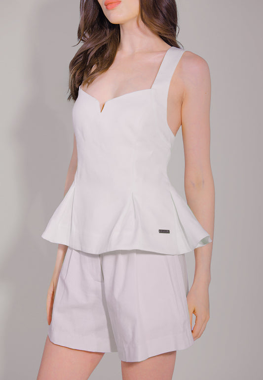 RAF Dabby Sleeveless Top (Off-white)