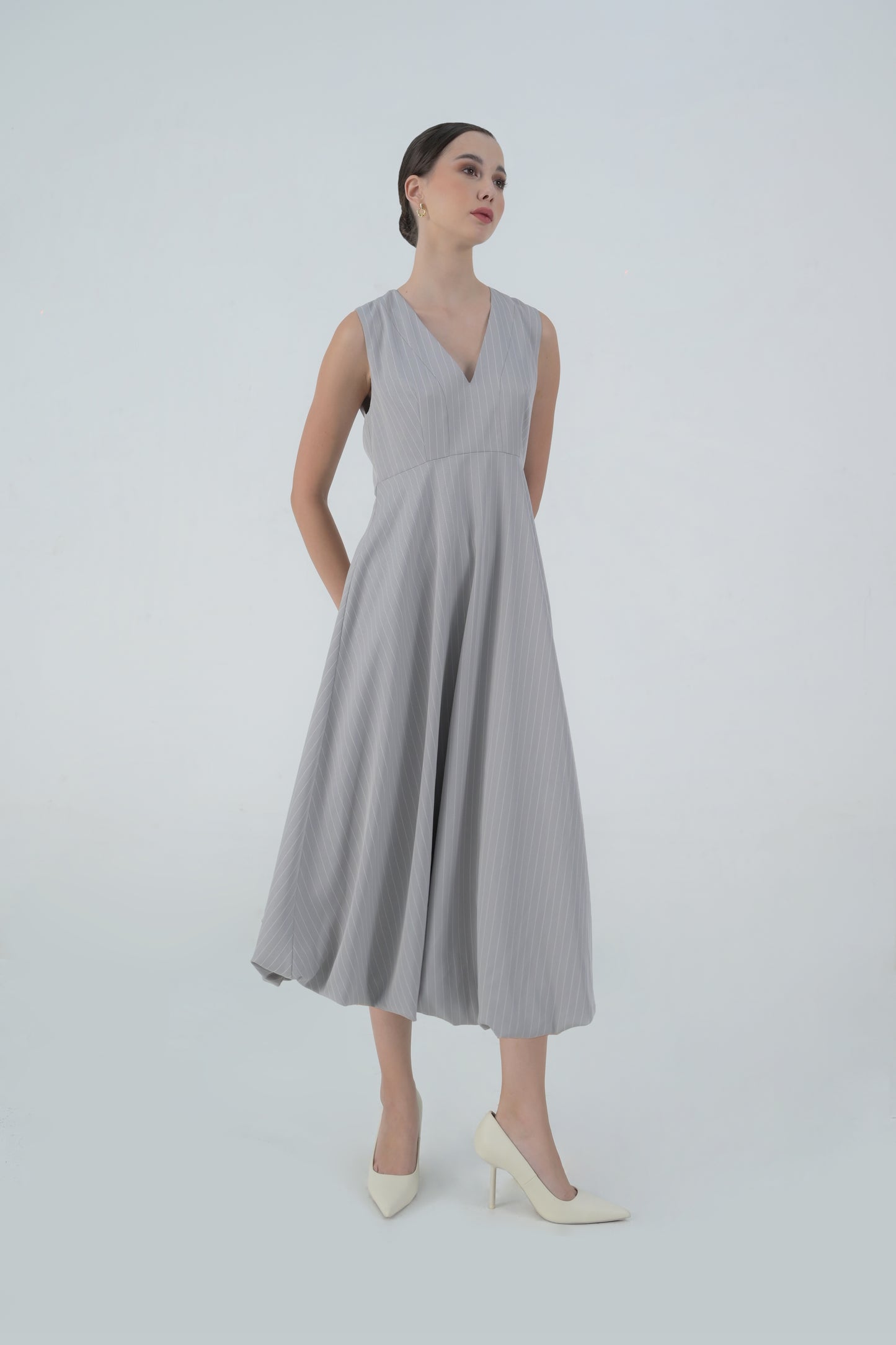 RAF Denver Sleeveless Dress (Gray)