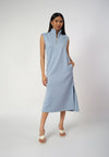 RAF Dill Sleeveless Dress (Dusty Blue)