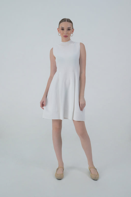 RAF Divo Sleeveless Dress (White)