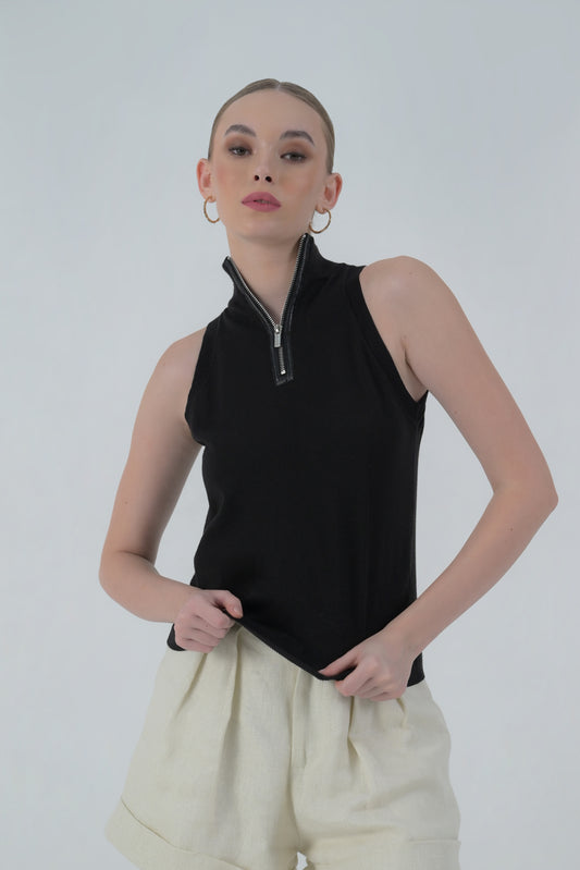 RAF Dozen Sleeveless Top (Black)