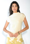 RAF Draya Short Sleeve Top (Off-white)