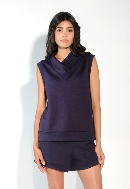 RAF Ezra Sleeveless Top (Navy)
