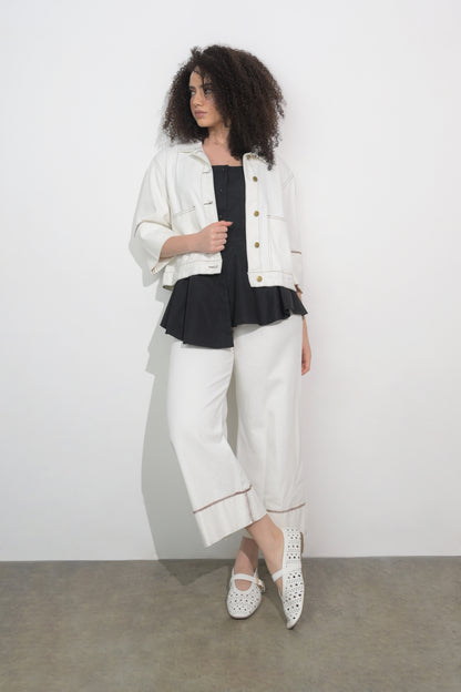 RAF Fremont Long Sleeve Jacket (Offwhite)