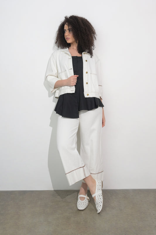 RAF Fremont Long Sleeve Jacket (Offwhite)