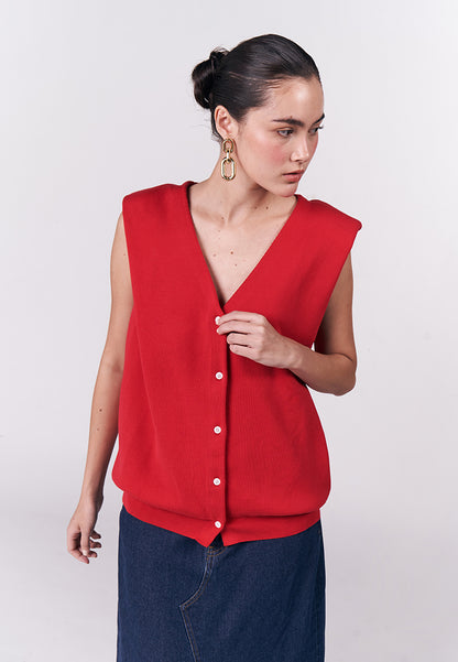 RAF Goeten Sleeveless Top (Red)