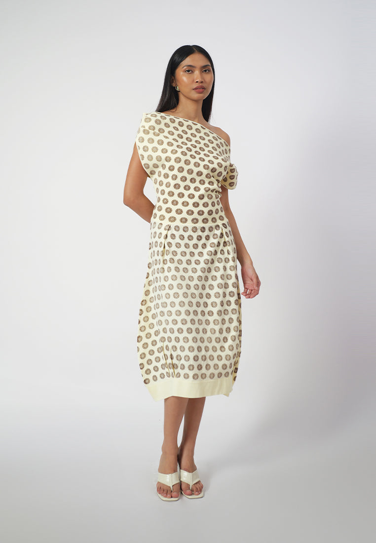 RAF Gumball Short Sleeve Dress  (Printed Butter)