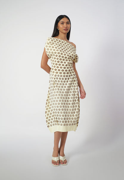 RAF Gumball Short Sleeve Dress  (Printed Butter)