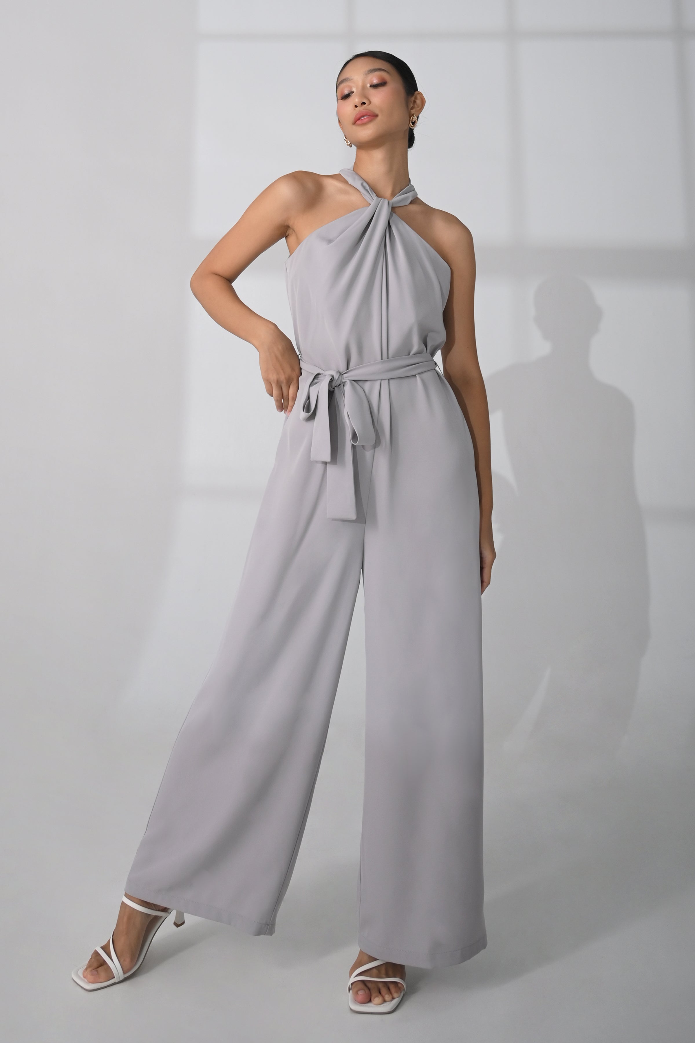 RAF Hay Sleeveless Pantsuit Gray