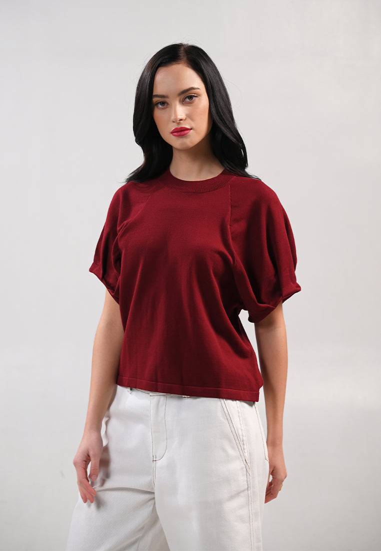 RAF Idee Short Sleeve Top (Red)