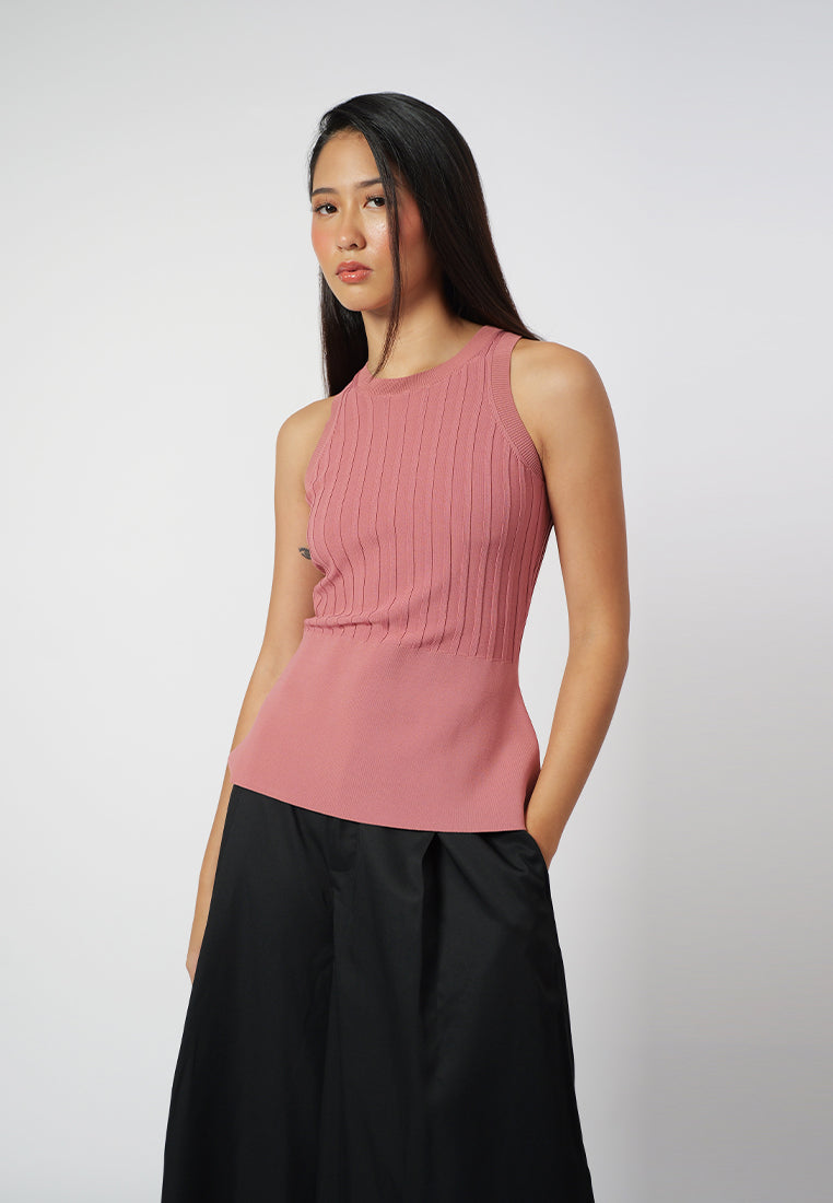 RAF Inez Sleeveless Top (Dusty Rose)