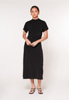 Raf Jaunt Short Sleeve Dress (Black)